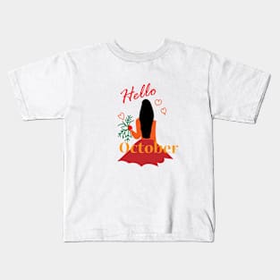 Hello October Kids T-Shirt